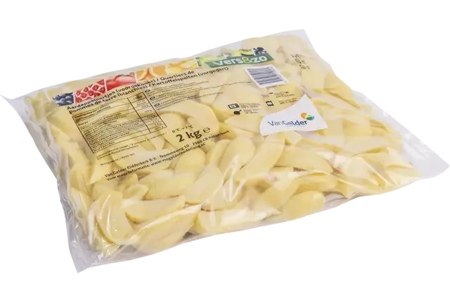 Pommes de terre quartiers 2kg caisse 7pc
